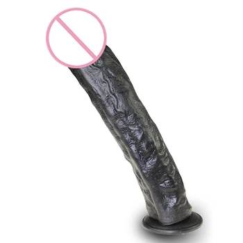 VETIRY Long Huge Dildo Female Masturbators Vagina Massager Artificial Penis Anal Plug Adult Sex Toys For Women 29cm/11.4inch 4