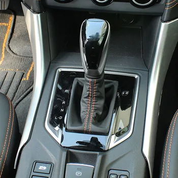 

For Subaru Xv 2018 2019 car styling auto Accessories Car Center Console Panel gear Trim Sticker Decoration
