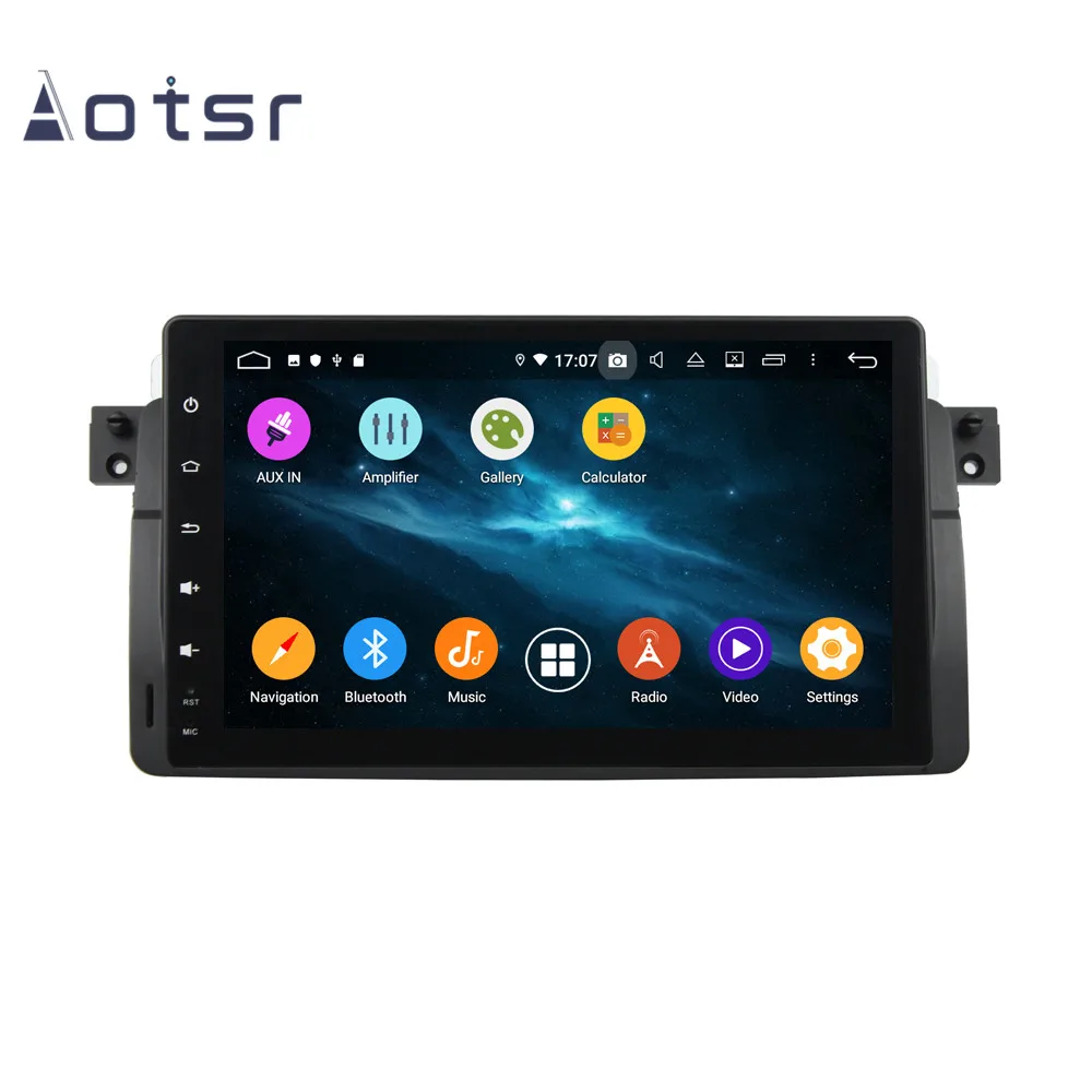 Android 9 0 4 + 64G DSP ips Автомобильный плеер gps навигация для BMW M3 E46 1998 1999 2000 2005