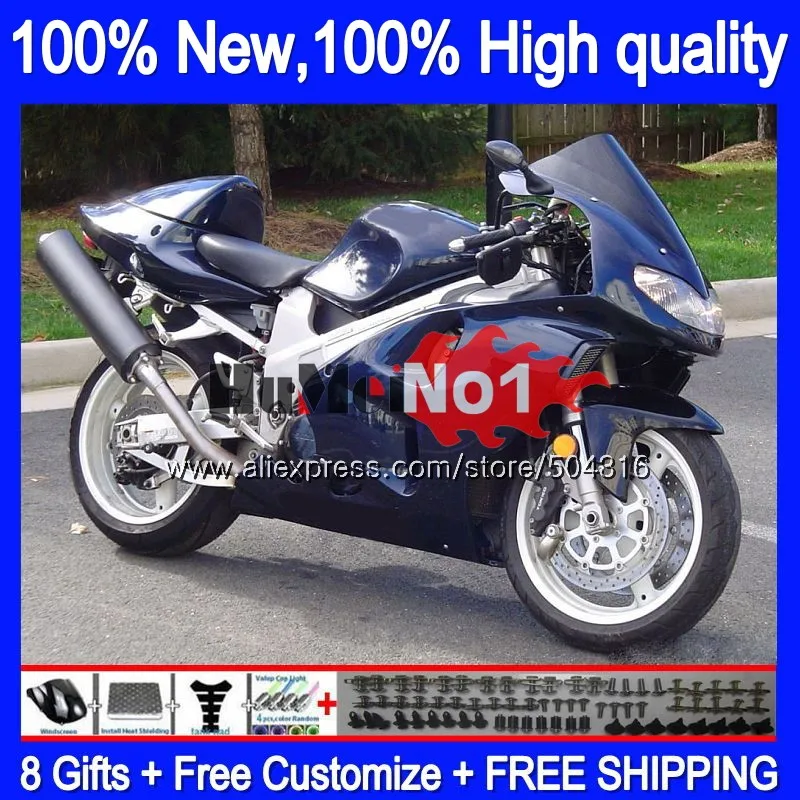 Корпус для SUZUKI TL1000R SRAD 1998 1999 2000 2001 2002 2003 25MC. 86 TL1000 TL 1000 R 1000R 98 99 00 01 02 03 темно-синий обтекатель - Цвет: No. 1