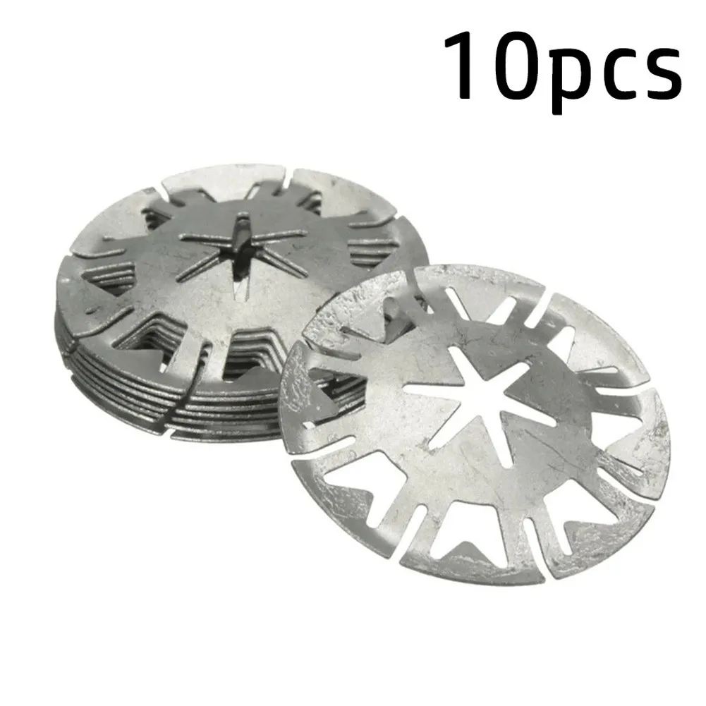 10x BMW Underbody Shield Fasteners - Silver Metal Clips, OEM 07146949380 Replacement
