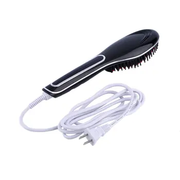 

Fashion Design Hot Electric Hair Straightener Comb Lcd Iron Brush Auto Hair Massager Tool For Dating Occasion