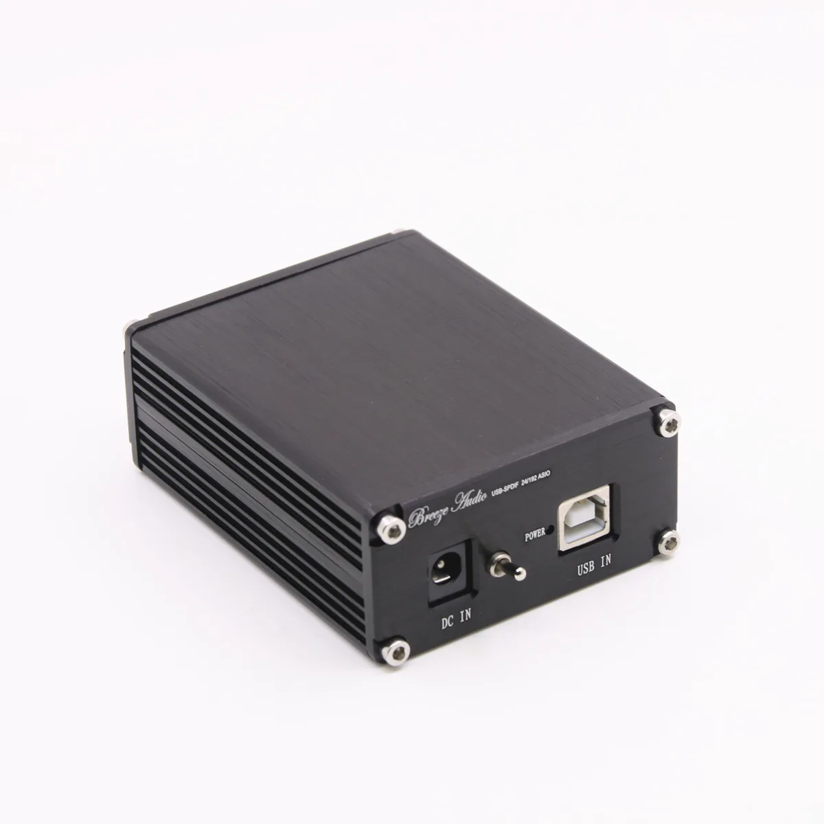 Черный HiFi аудио CM6631 24 бит/192 кГц асинхронный USB к коаксиальному+ оптический мини декодер DAC - Цвет: Черный