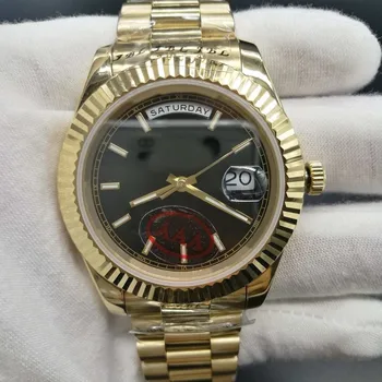

luxury band watch DAYDATE automatic mechanical 40MM 18K men AAA watchres Stainless steel Wristwatch no battery 2813 rolexable