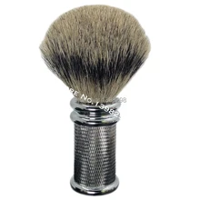CSB, мужские, красивые, модные инструменты, чистые волосы барсука, щетка для бритья, металлическая ручка, лучшее бритье, Парикмахерская, хром