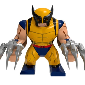 

Marvel Wolverines Heroes Superman Deadpool Infinity War Action Figure Model Building Blocks Toys Gift For Children