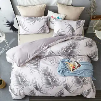 

Svetanya Printed Duvet Cover +Pillowcase Bedding Set US EU AU Single Full Queen King Size Linens