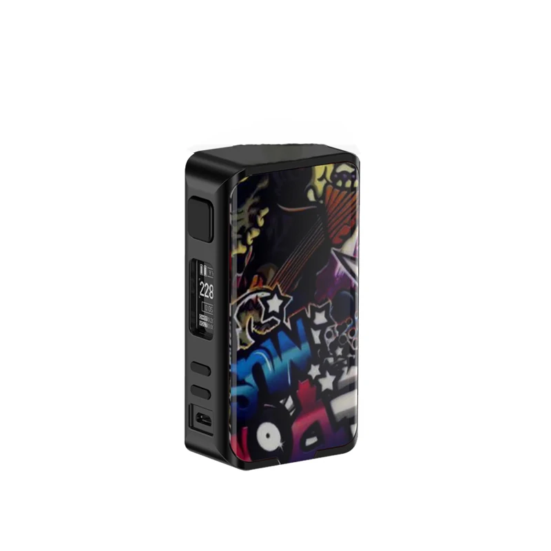 Graffiti Горячая Ринко манто pro Box 228 Вт мод питание от 18650 батареи электронная сигарета Vape мод vs Cigpet Capo/Dovpo mvv - Цвет: Graffiti