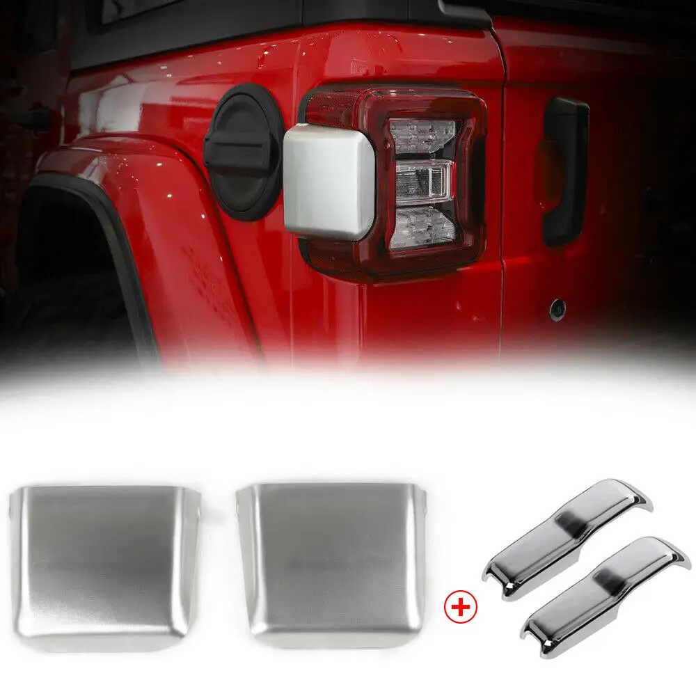 Настоящая крышка заднего фонаря и крышка капота двигателя для Jeep Wrangler JL аксессуары