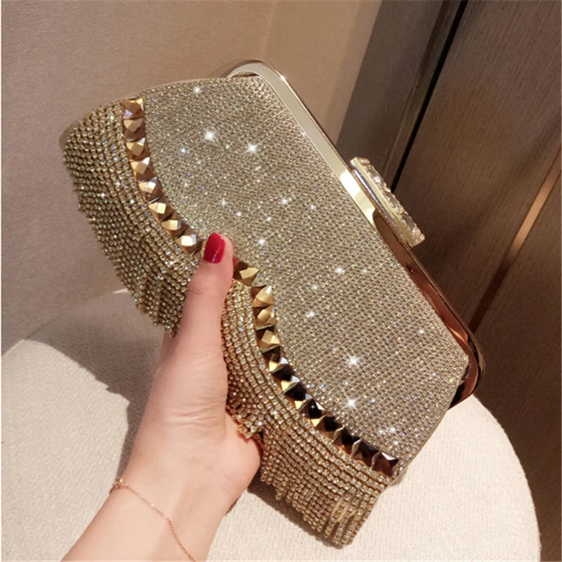 Buy Gold Clutch Bag for Women Online from India's Luxury Accessories  Designers 2023