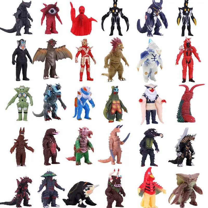 sello Empotrar dirección Altman Soft Glue Ultraman Monster Toy King Godzilla Colección de figuras de  acción Modelo Muñeco para niños Movimiento Articulación móvil - AliExpress