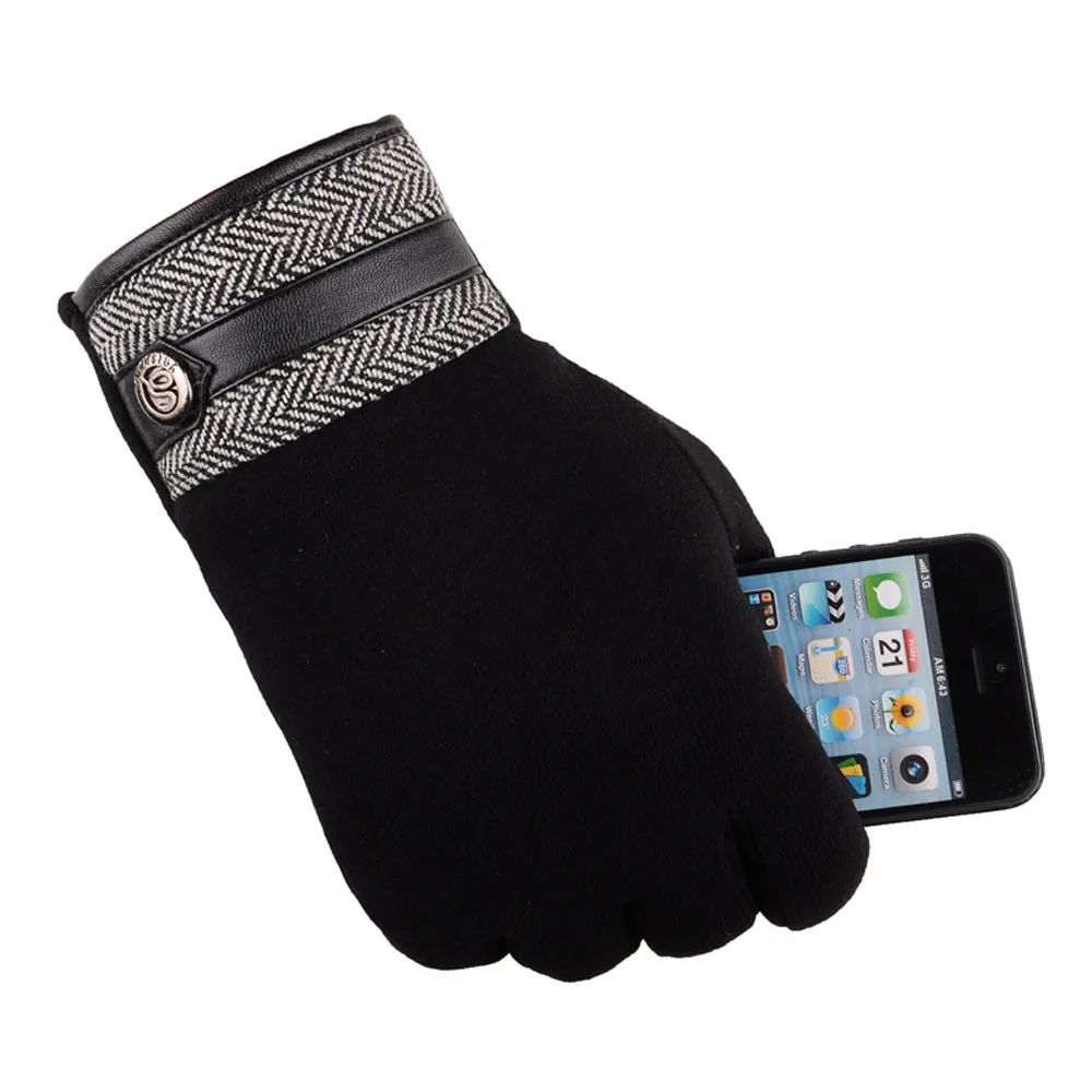 Удобные зимние перчатки для женщин с сенсорным экраном, теплые перчатки для телефона, регулируемые Зимние перчатки для верховой езды, вождения, катания на лыжах, сноуборде
