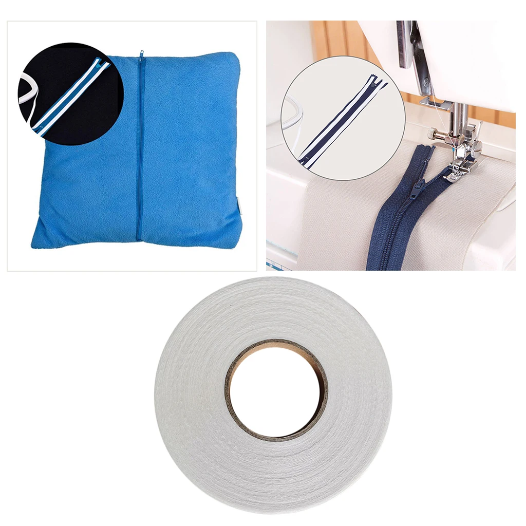 50m Double Sided Tape Quilting Sewing Seam Basting Fusing Wash Away Tape for Home Personal or Professional DIY Craft Use