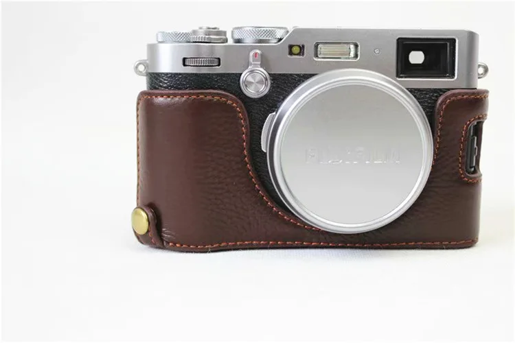 

A Generation of Fat Genuine Leather X100F Base Camera Bag Leather Case Base X100F Semi-Case