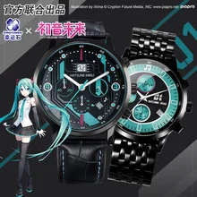 Hatsune Miku Anime Watch Waterproof Manga Role Kagamine Action Figure Cosplay Vocaloid Watches