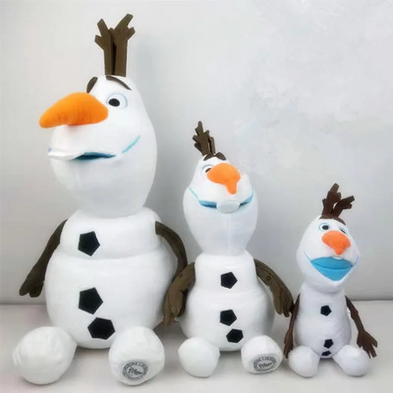 Disney 23 см/30 см/50 из мультфильма &quotХолодное сердце&quot 2 Снеговик Плюшевые игрушки в