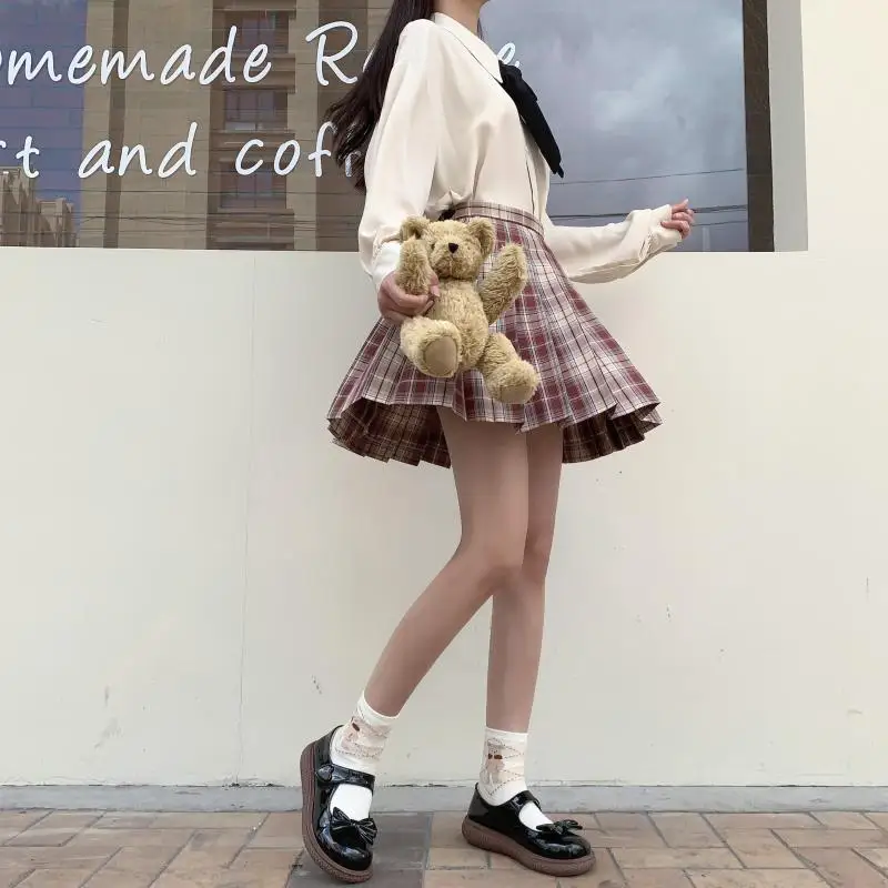 White JK Blouse Shirt V Neck Navy Sailor Suit