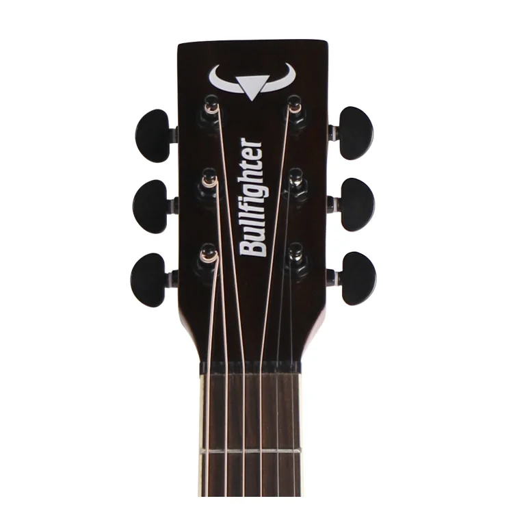 Bullfighter D-3615 из красного дерева доступная OEM акустическая гитара с твердым верхом