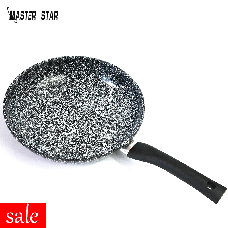 Master Star PFOA Free Snowflake Ceramic Coating Fry Pan Set 20-30cm Non-Stick Skillets Egg Steak Sarten Induction Kit Cooker