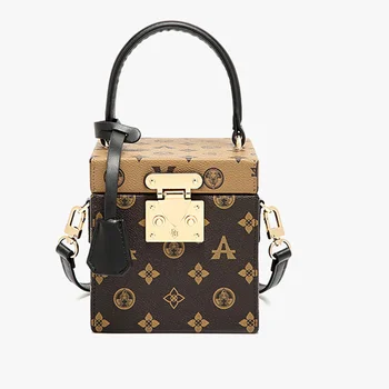 

Genuine Leather Top-handle Hand Bag for Women 2020 New Luxury Louis Brand Box Bags Ladies Fashionable Purses and Handbags Gg Cc