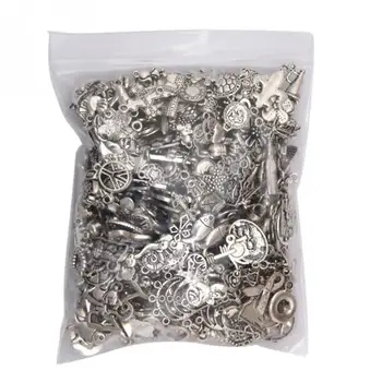 

50-60g Silver/Bronze Steampunk DIY Antique Jewelry Making Pendants Mixed Craft Charms Bracelets Vintage Mix Accessories Findings