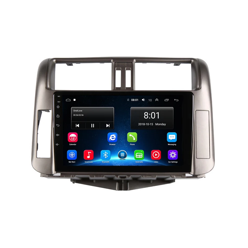 Clearance 9" 2G RAM 32G ROM Android 9.1 Car DVD GPS For Toyota Prado 150 Land cruiser 2010 2011 2012 2013 headunit audio radio stereo navi 16