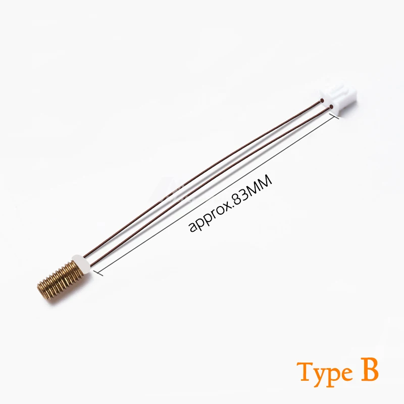Termistore NTC 100K 3950 Per Stampante 3D CR10 / CR6 SE Con Prolunga 120 Cm – Sensore Temperatura Hotend M3 - 6