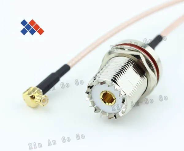 100pcs/lot UHF female to MCX male right angle connector RG316 15cm cable by DHL or EMS | Обустройство дома