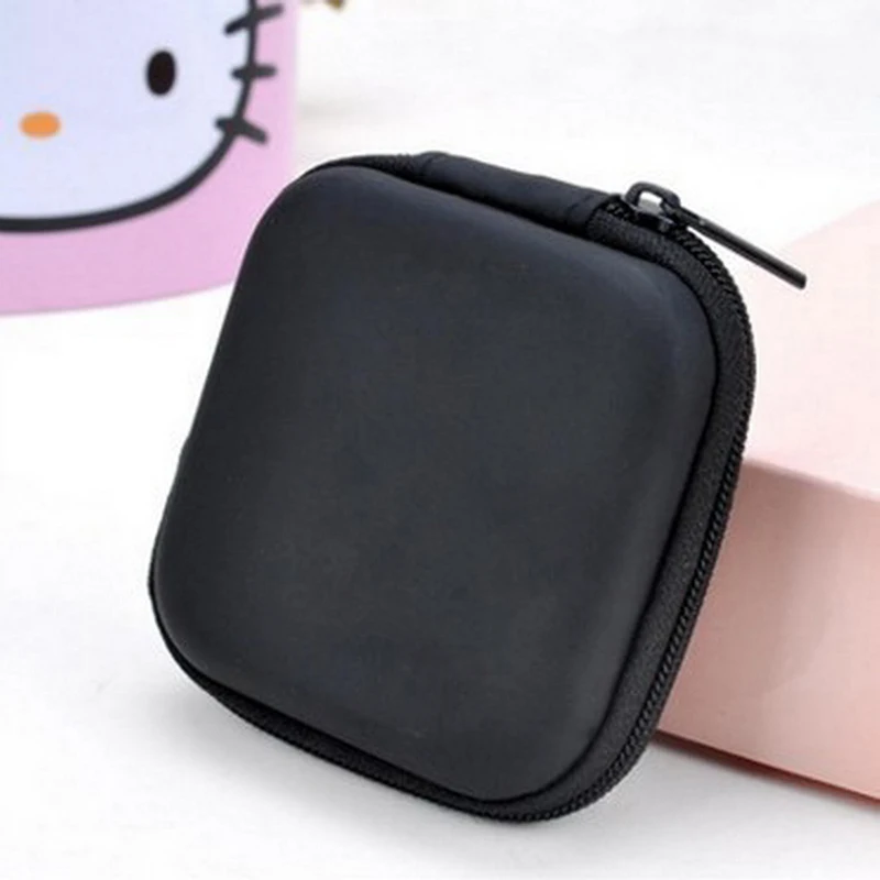 Cute Kids Mini Coin Purse Zipper Wallet Women Ladies Men Travel Earphone Key USB Cable SD Card Holder Bag Case