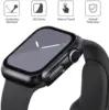 Vidrio + para carcasa de reloj Apple 44mm 40mm Watch cuero, iWatch 42mm 38mm Protector de pantalla + parachoques apple watch serie 5 4 3 iPhone 6 ► Foto 3/6