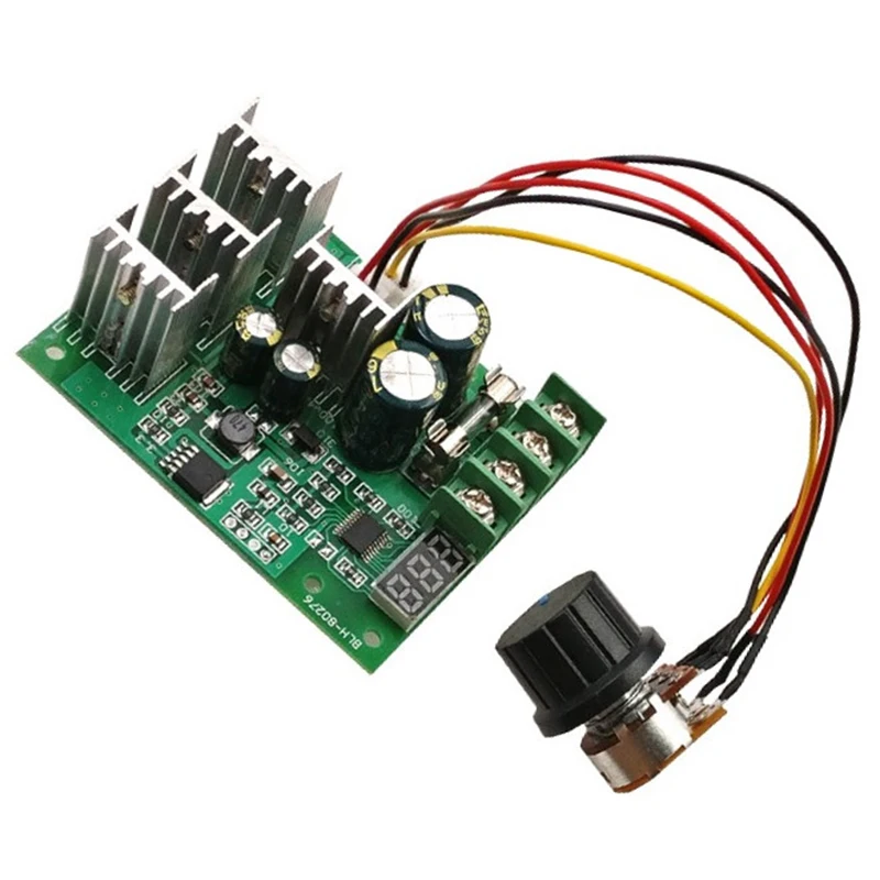 GTBL DC 6 60 в 30A регулируемый светодиодный цифровой регулятор скорости двигателя ШИМ