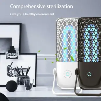 

UV Lamp Sterilizer Double Sterilization USB Rechargeable Ultraviolet UV Disinfectant Bactericidal Lamp Germicidal Light