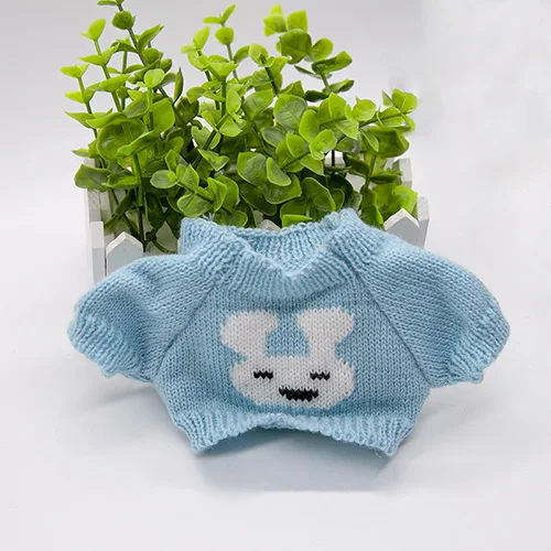 Blue Boxi Милая Одежда Аксессуары для 30 см плюшевые куклы утка подарок на день рождения игрушка для детей дети взрослые - Цвет: Blue