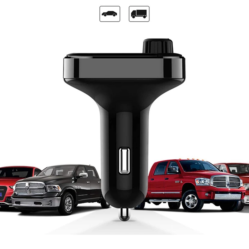 Fm-передатчик, Bluetooth, гарнитура, автомобильный комплект, автомобильный аудио mp3-плеер, type-C, быстрая зарядка, двойной Usb 4,2 A, автомобильное зарядное устройство, Bluetooth