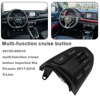 

Steering Wheel Button For KIA K2 RIO 2017 2018 RIO X LINE Buttons Bluetooth Phone Cruise Control Volume Auto Accessories