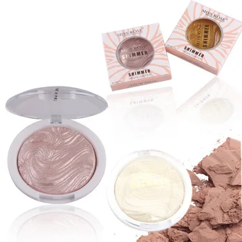 

Can do private label only if meet minimum and talk to us single-color longlasting brightening and fixing makeup highlight powder