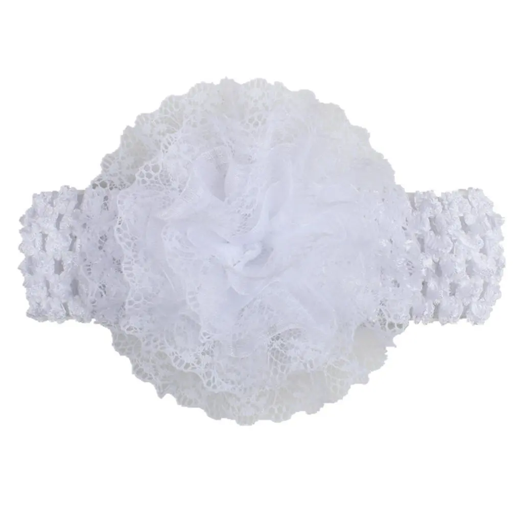 

Fashionable Wide Design Fabric Cloth Material Baby Girls Headband Elastic Bowknot Decoration Hair Accessories