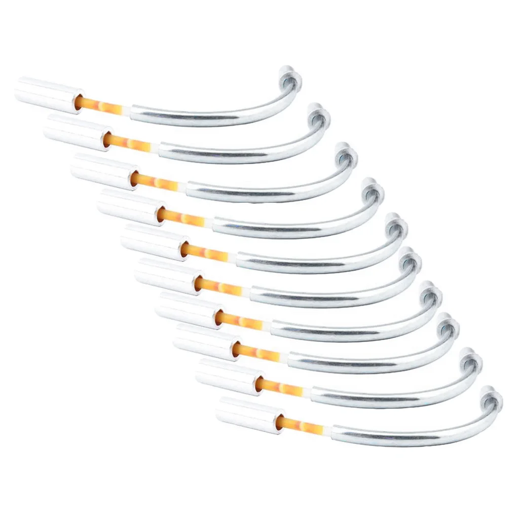 30pcs Bike V Brake Cable Noodle Brakes Pipe Hose Guide Silvery 90 Degree 30pcs Bike V Brake Cable Noodle Brakes Pipe Hose Guide Silvery 90 Degree