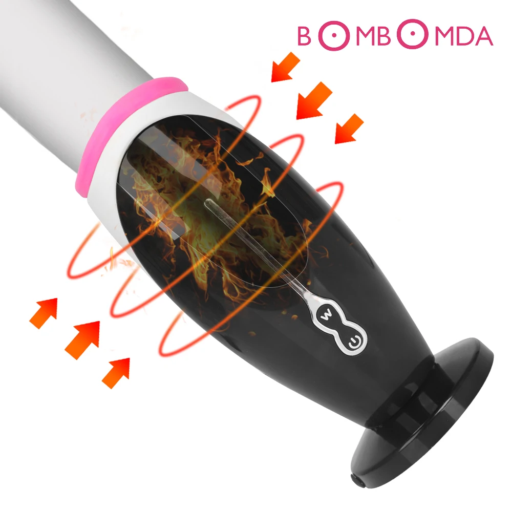 Masturbation Cup Sex Machine For Man Contact Earphone Heating Moan Oral Deep Throat Blowjob Toys Fo