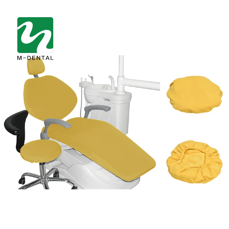 4 шт./компл. высокие эластичные Зубные Блок Чехлы стоматологическое кресло сиденья Защитный чехол Комплект сиденье протектор комплект - Цвет: yellow