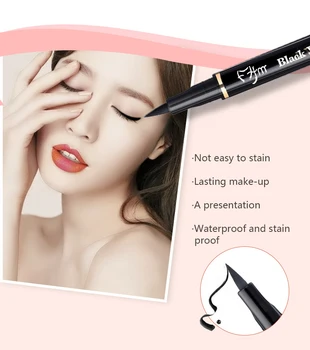 

Not Smudge Maquiagem Cosmetic Makeup Liquid Eyeliner Black Eyeliner Liquid Eyeliner Pen Waterproof And Sweat Proof TSLM1