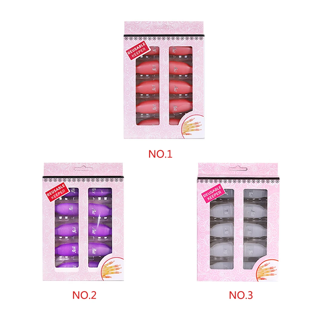 BGVfive10pcs многоразовые перчатки с ручными кончиками пальцев для дизайна ногтей разгрузка Крышка зажим косметический инструмент для маникюра
