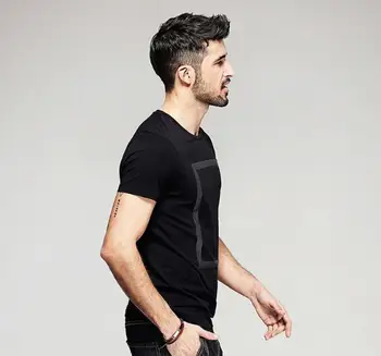 

2020 New summer popular good quality Men short sleeve soft cotton T-shirt An