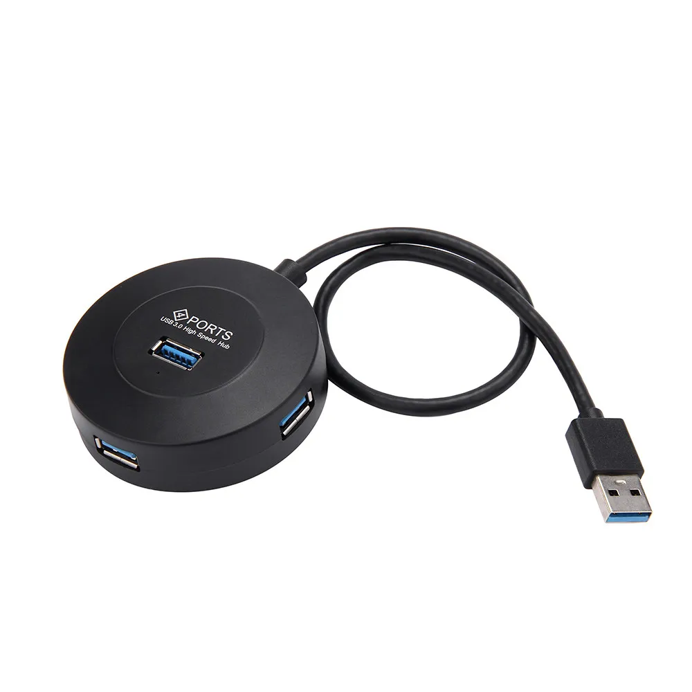 Black OMESHIN мульти usb-хаб 3,0 USB C концентратор USB разветвитель Тип C концентратор 4 порта расширитель USB-C 3,0 Hab адаптер с интерфейсом питания тип-c - Color: Black