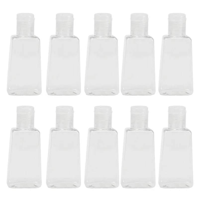 

1/5/10pcs Portable 30ml Traveling Refillable Bottle Silicone Hand Sanitizer Perfume Holder Mini Empty Bottle Bath And Body Work