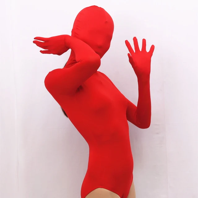 Ms035) sexy lycra fetish feminino catsuit dia das bruxas de alta  elasticidade leite seda triângulo conjunto unisex collants ternos zentai -  AliExpress