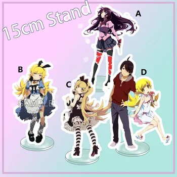 

Bakemonogatari Oshino Shinobu Hitagi cute Anime Acrylic Stand Figure 15cm