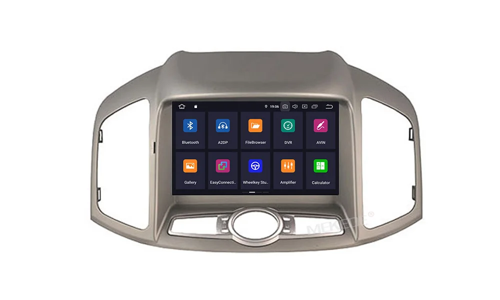MEKEDE HD 2DIN " Android 9 автомобильный DVD стерео для Captiva 2011 2012 2013 1 Din Авто Радио wi-fi-мультимедиа gps навигация