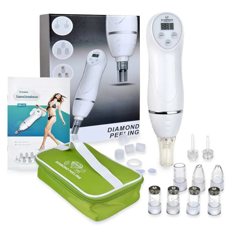 

Face Deep Pore Cleaner Acne Pimple Removal Vacuum Suction Facial SPA Diamond Beauty Care Tool Skin Care Device Blackhead Remover