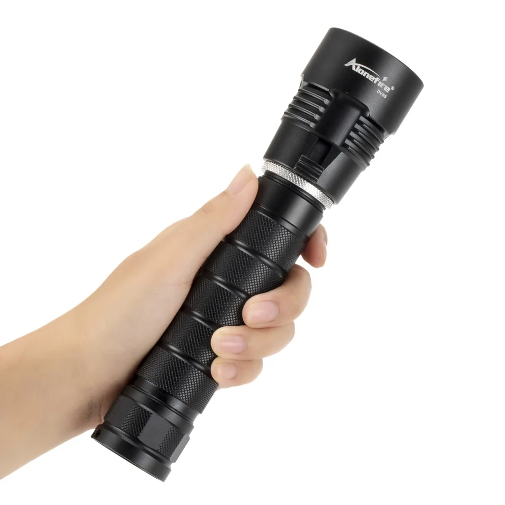AloneFire DV55 вспышка-светильник для подводного плавания 3 x Cree L2 светодиодный светильник для подводного поиска светильник 18650 МОЩНЫЙ СВЕТИЛЬНИК-вспышка для дайвинга s 26650Tactic